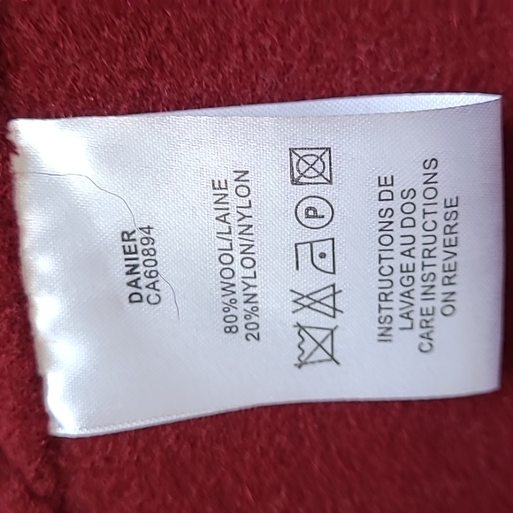 Danier 3/4 Length Light Wool Coat - Picture 16 of 16